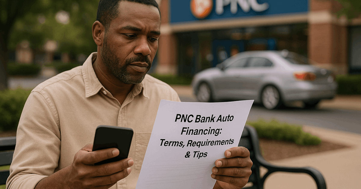 PNC Bank Auto Financing: Terms, Requirements & Tips
